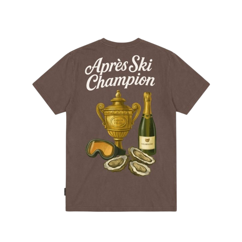 OVERSIZED BACKPRINT T-SHIRT APRES SKI CHAMPION