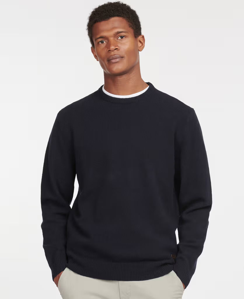 Barbour Essential Patch Crew – Navy