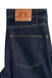 J.Lindeberg Jax Rinsed Slim Jeans, Dark Blue
