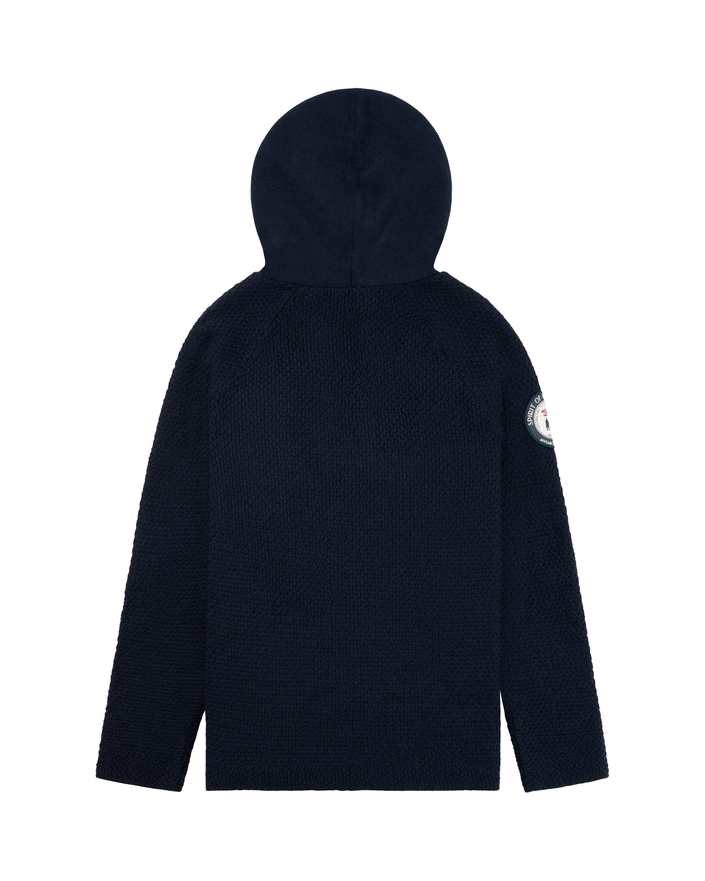 Amundsen Boiled Hoodie Laced Faded Navy