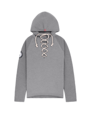 Amundsen Boiled Hoodie Laced Light Grey