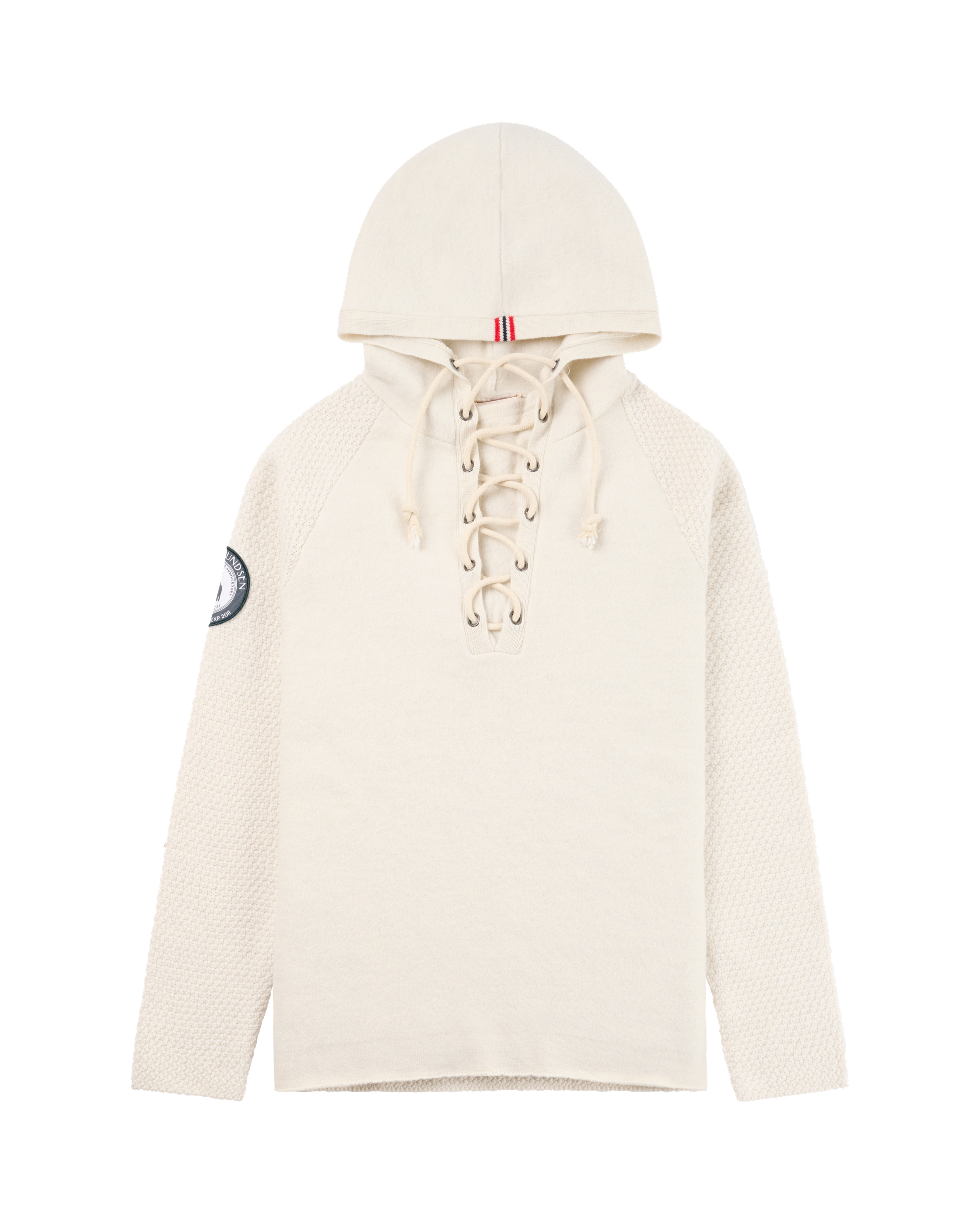 Amundsen Boiled Hoodie Laced Oatmeal