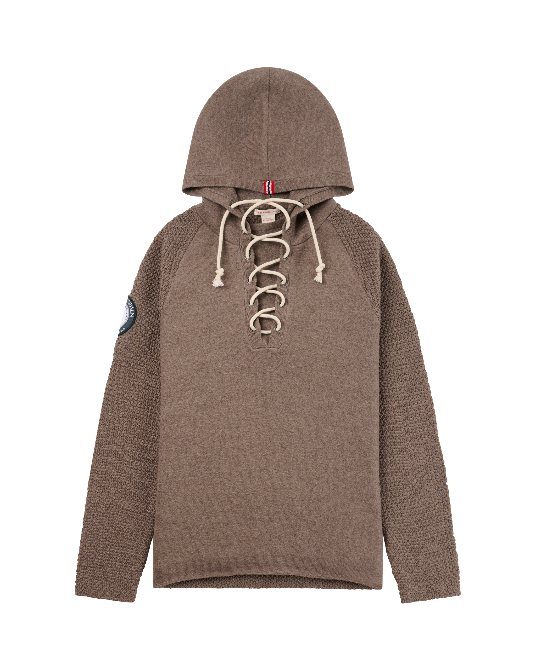 Amundsen Boiled Hoodie Laced Dark Desert