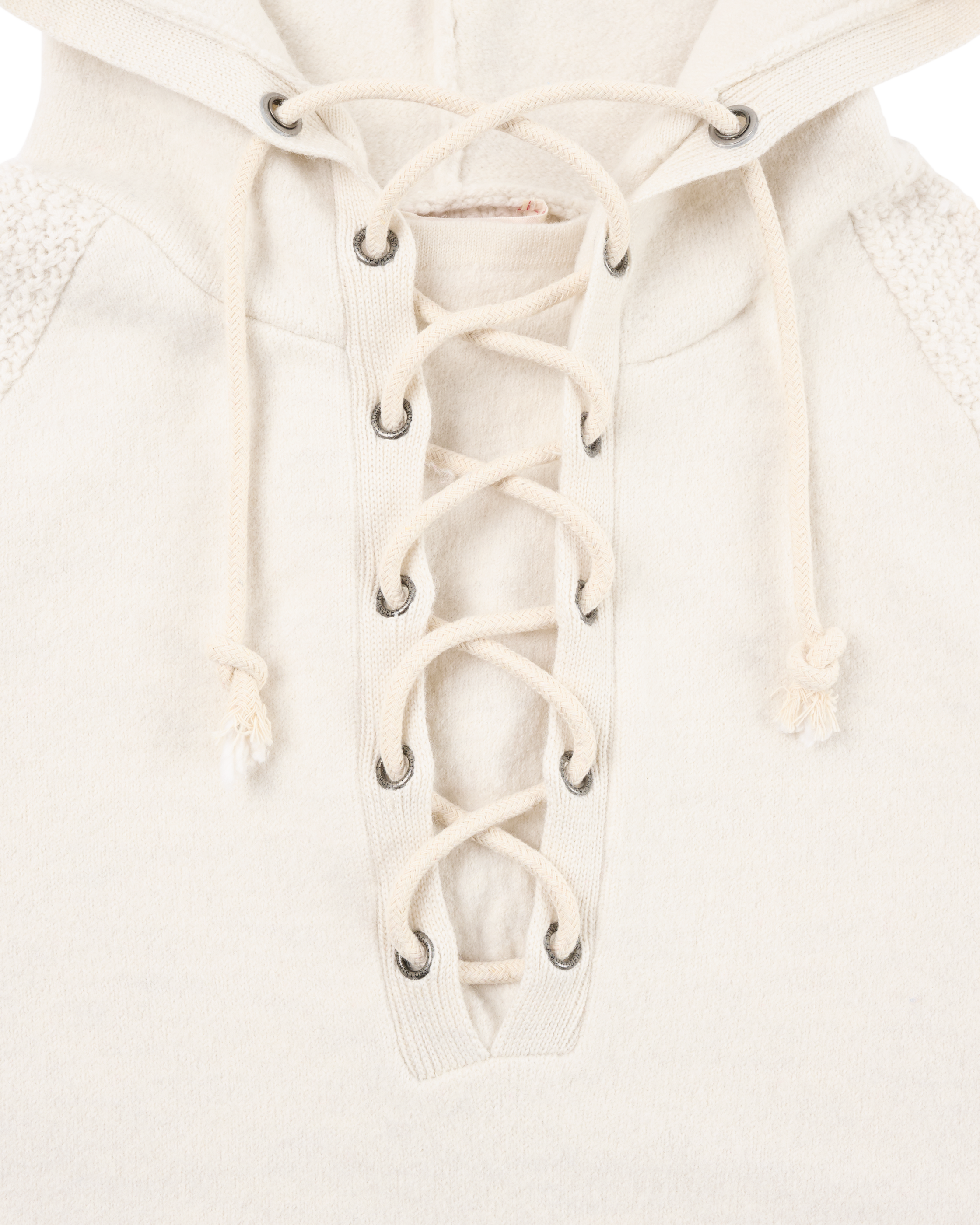 Amundsen Boiled Hoodie Laced Oatmeal