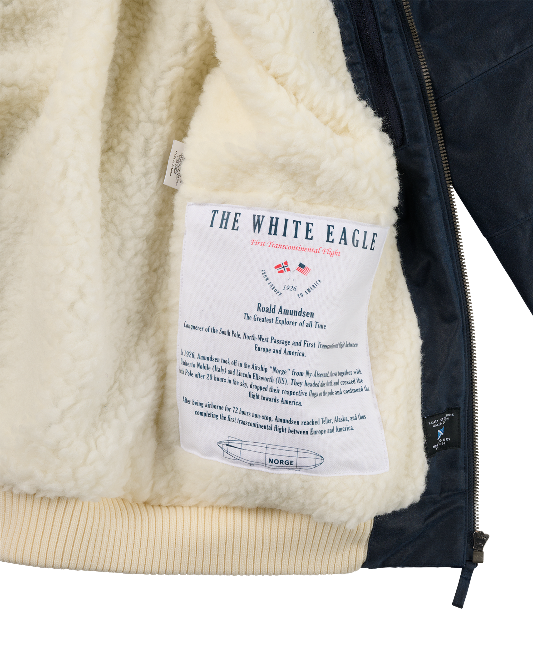 Amundsen White Eagle Jacket Faded Navy