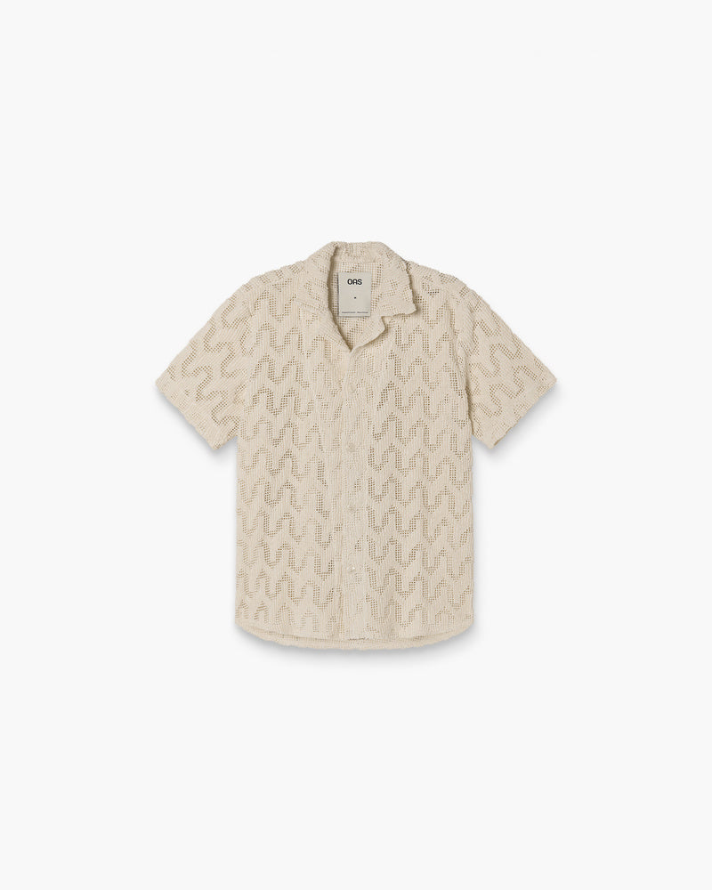 Atlas Cuba Crochet Shirt – 02 BEIGE