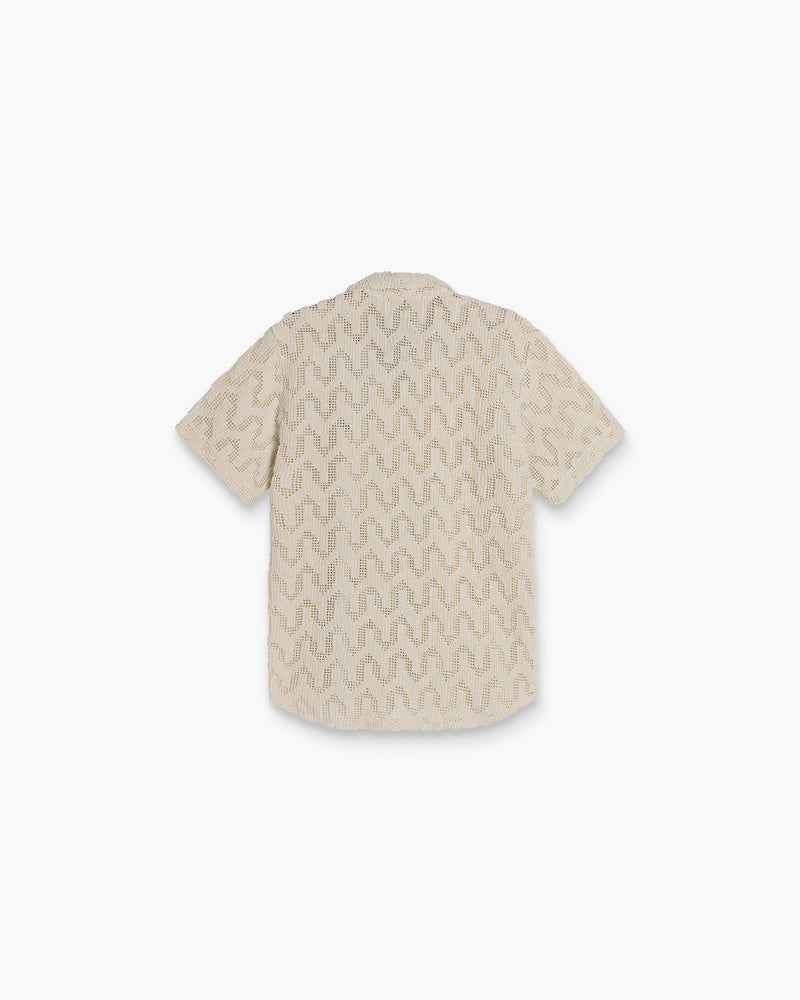 Atlas Cuba Crochet Shirt – 02 BEIGE