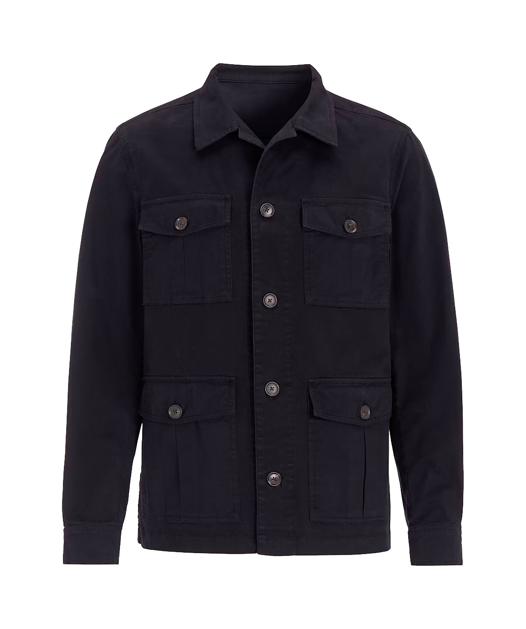 SAFARI SHIRT JACKET 210 NAVY