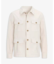 SAFARI SHIRT JACKET 916 CREME WHITE