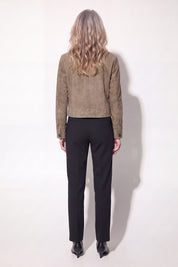 House of Saki Thea Jacket 17600 MOCHA CREAM