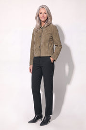 House of Saki Thea Jacket 17600 MOCHA CREAM