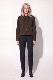House of Saki Thea Jacket 19900 DARK BROWN