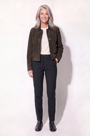House of Saki Thea Jacket 19900 DARK BROWN