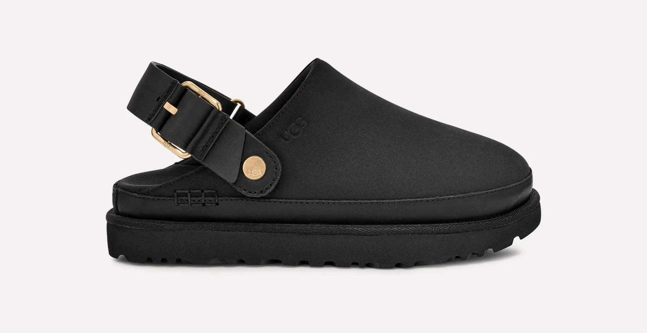 UGG Goldenstar Villa Clog BLACK