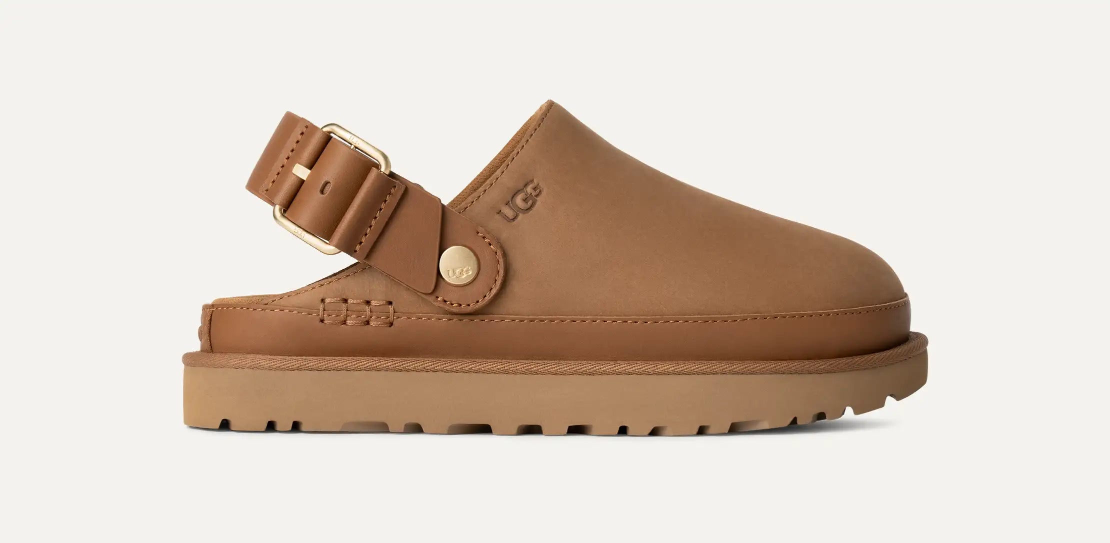 UGG Goldenstar Villa Clog CHESTNUT