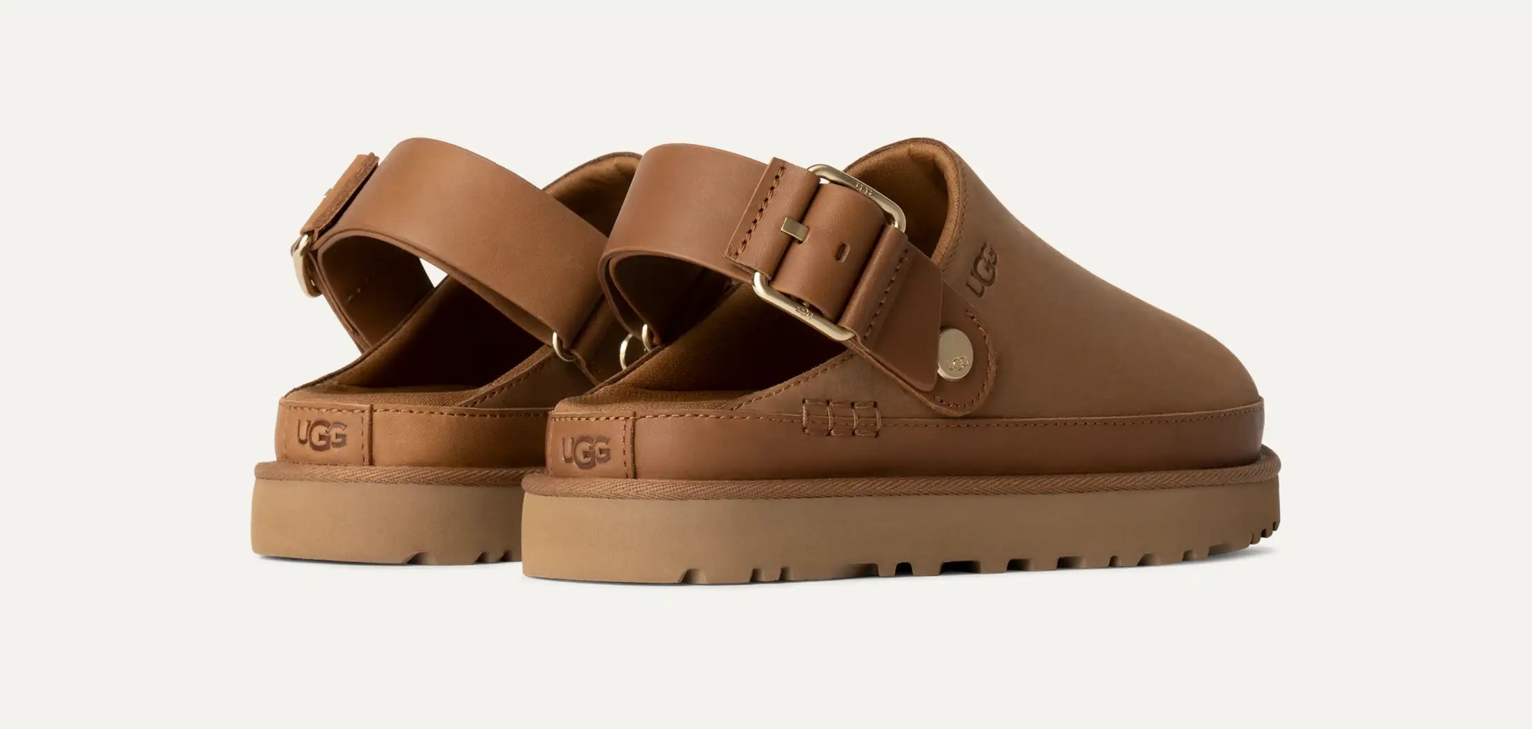 UGG Goldenstar Villa Clog CHESTNUT