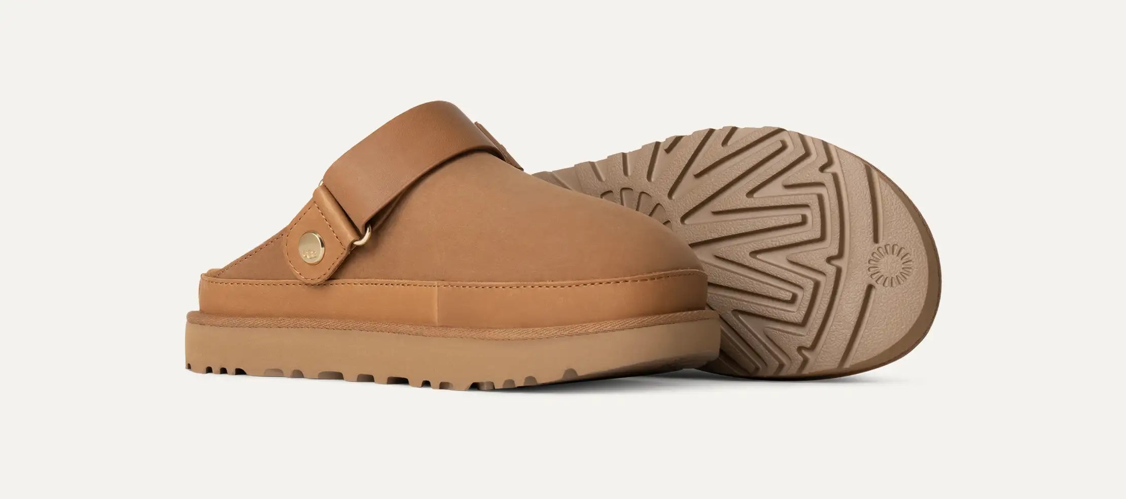 UGG Goldenstar Villa Clog CHESTNUT