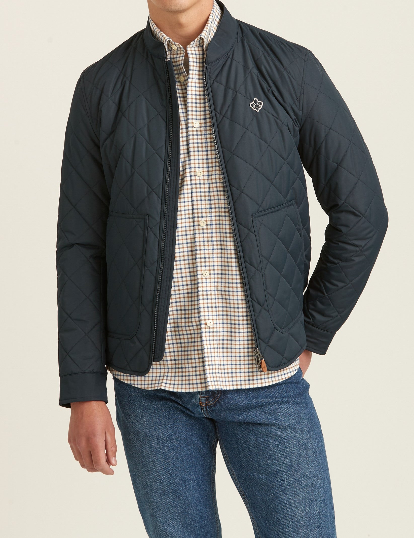 Kensington Quited Jacket 64 BLUE