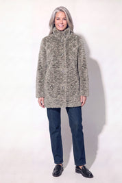 House of Saki Marcy Coat 10900 IVORY