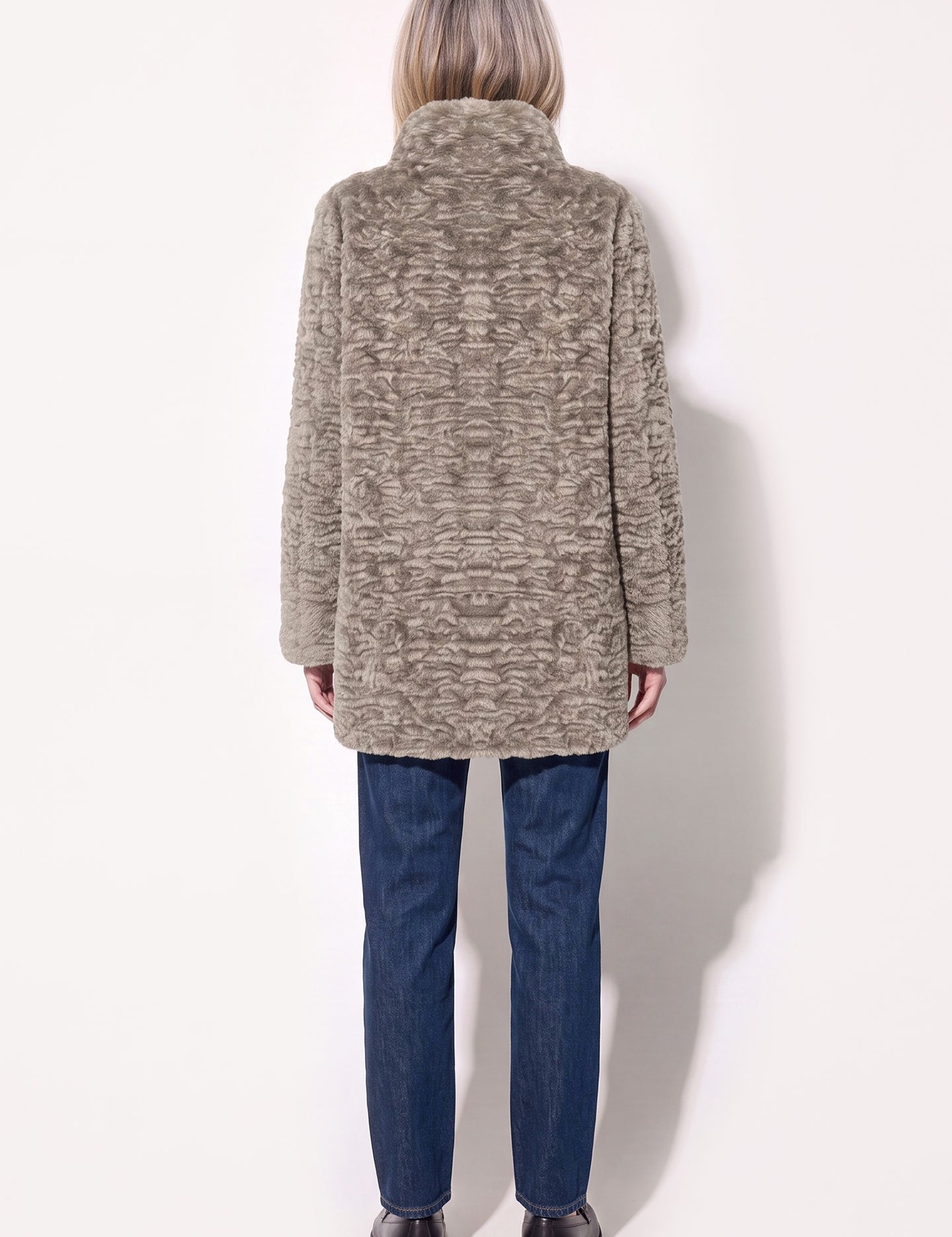 House of Saki Marcy Coat 10900 IVORY