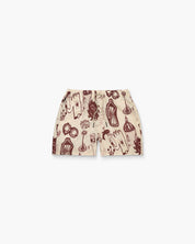 Cantina Swim Shorts – 02 RED/CREME
