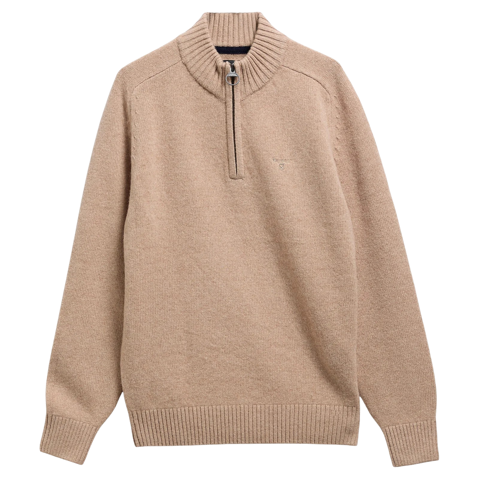 BARBOUR - NEWTON HALF ZIP UP KNITTED JUMPER