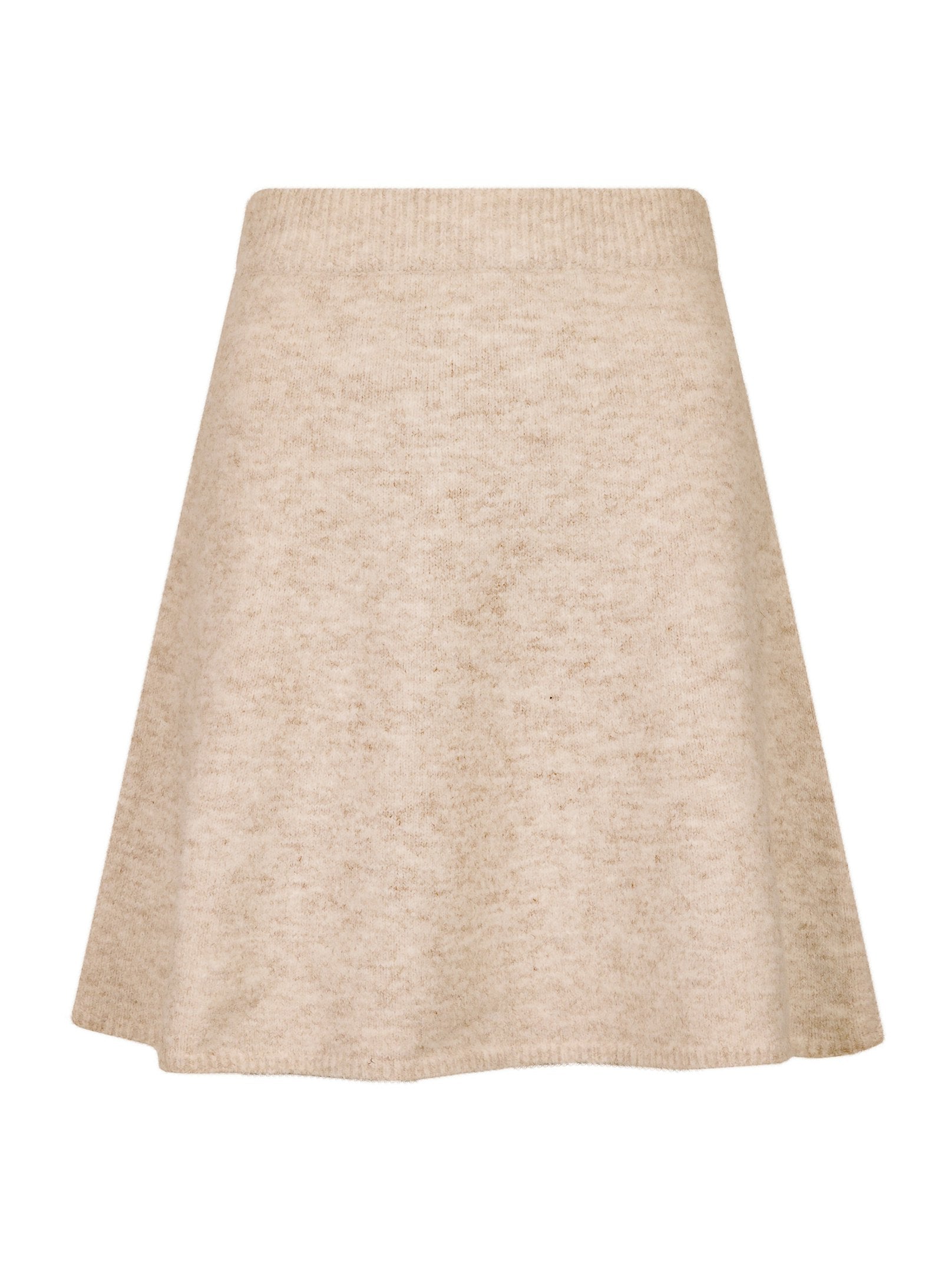 Gisa Knit Skirt – 119 SAND MELANGE