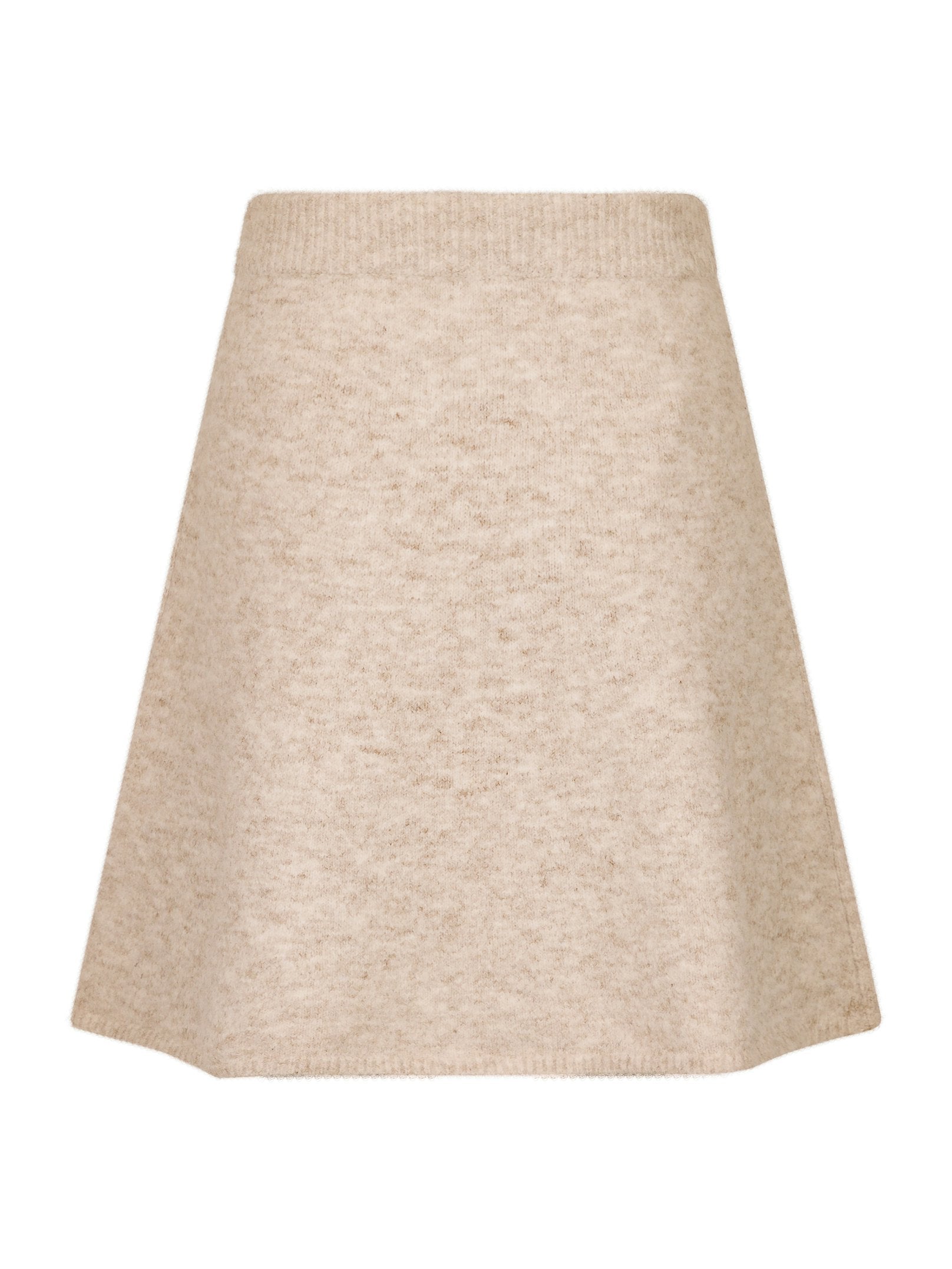 Gisa Knit Skirt – 119 SAND MELANGE