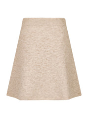 Gisa Knit Skirt – 119 SAND MELANGE