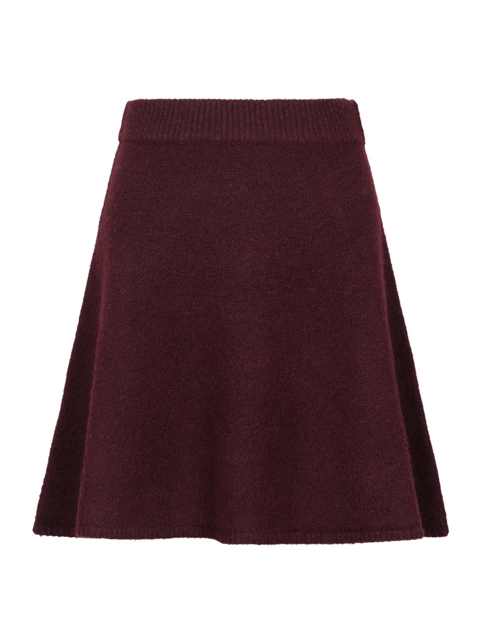 Gisa Knit Skirt – 682 WINE