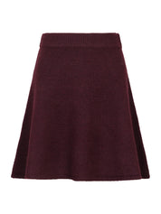 Gisa Knit Skirt – 682 WINE