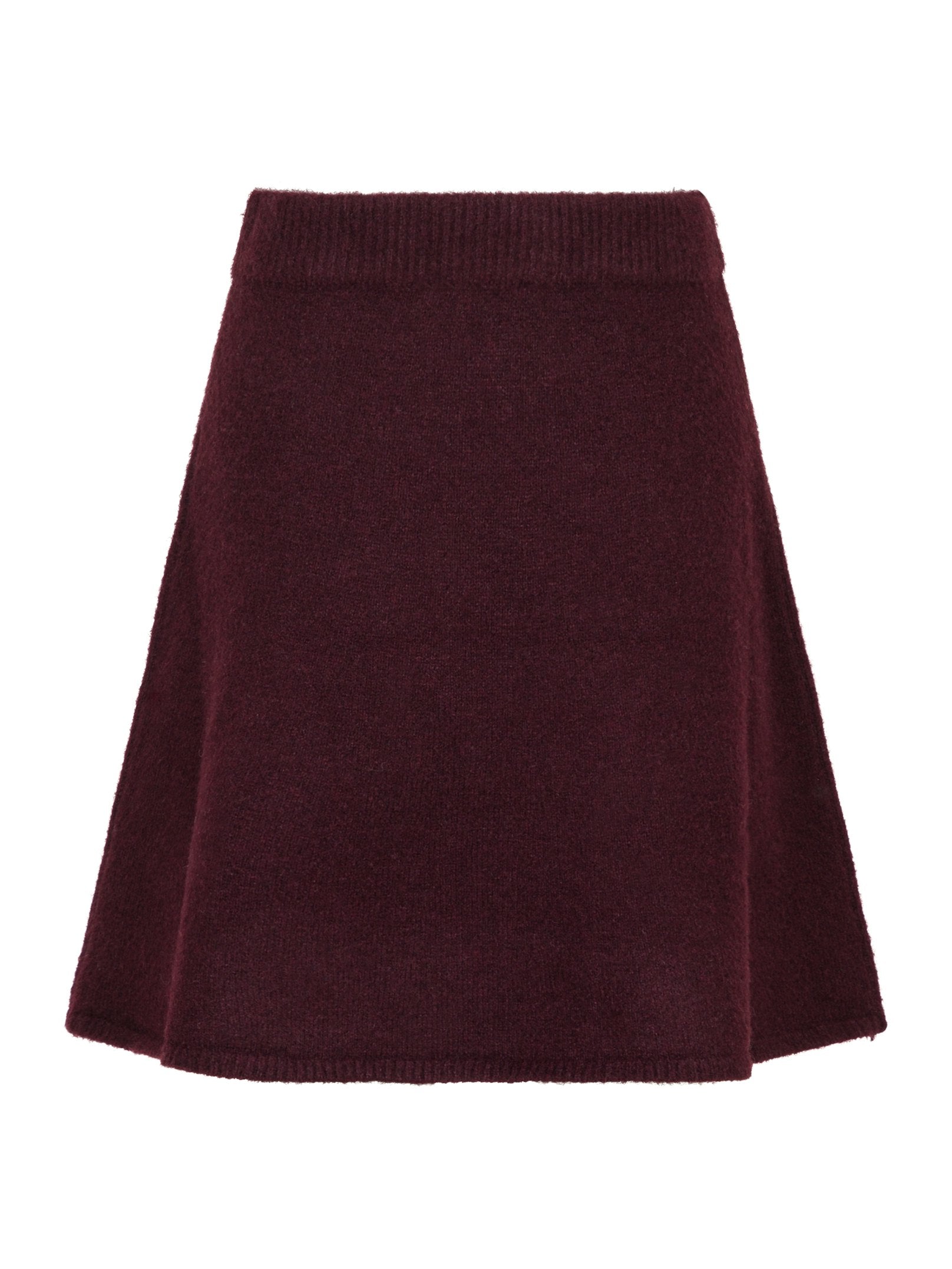 Gisa Knit Skirt – 682 WINE