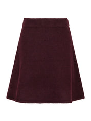 Gisa Knit Skirt – 682 WINE