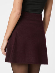 Gisa Knit Skirt – 682 WINE