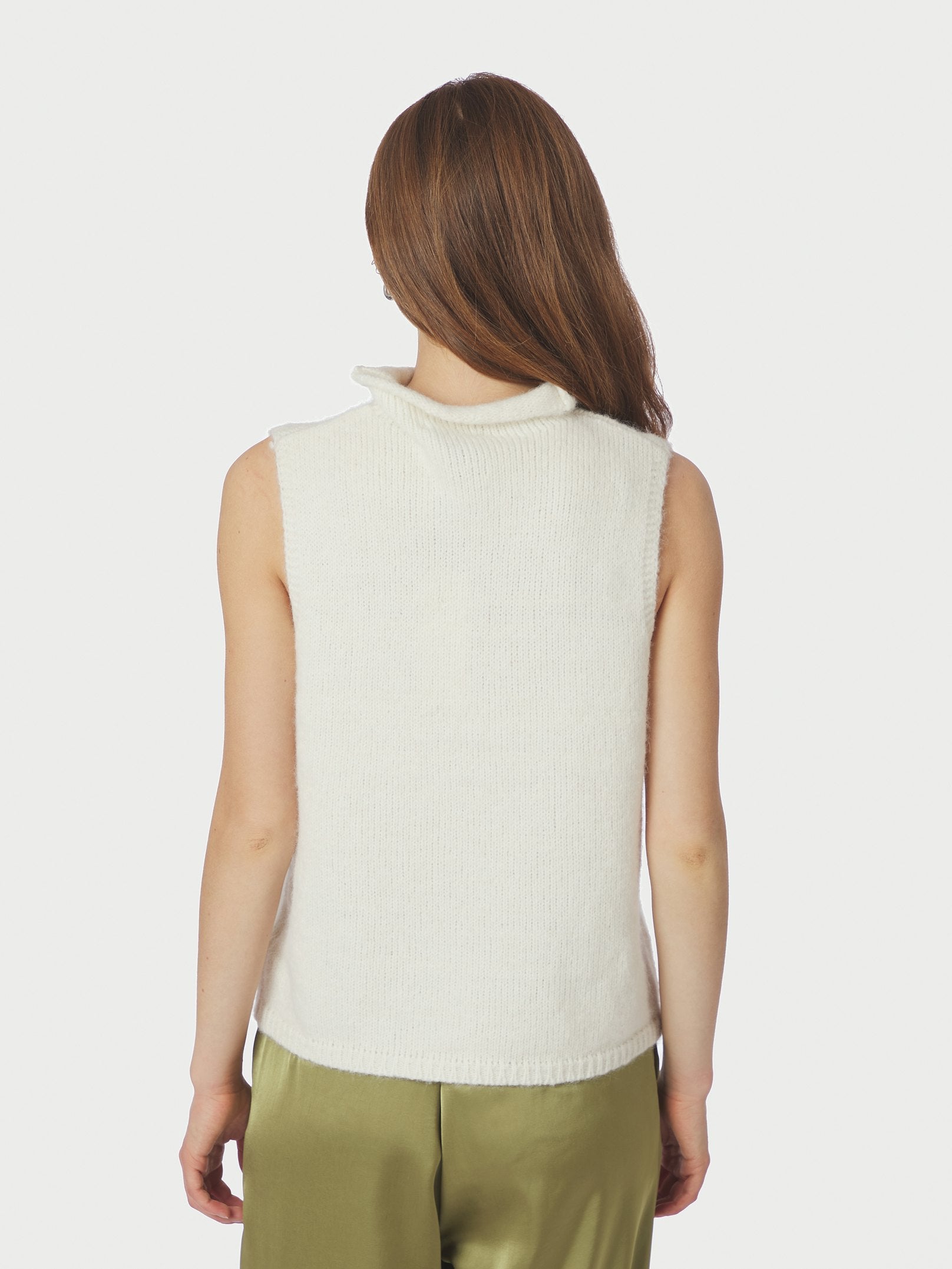 Odelia Knit Top – 121 OFFWHITE