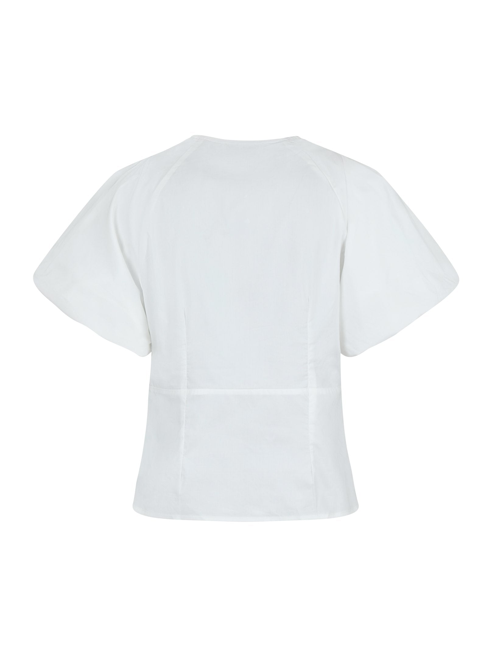 IRINA POPLIN BLOUSE 120 WHITE