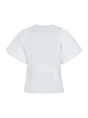 IRINA POPLIN BLOUSE 120 WHITE