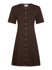 Elise Knit Dress – 210 BROWN