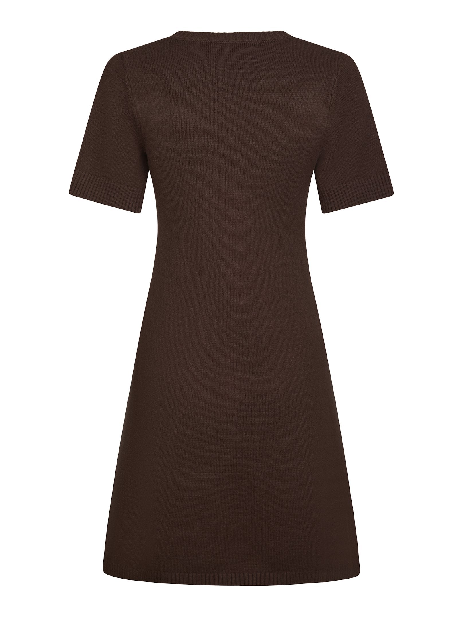 Elise Knit Dress – 210 BROWN