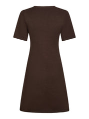 Elise Knit Dress – 210 BROWN