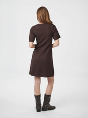 Elise Knit Dress – 210 BROWN