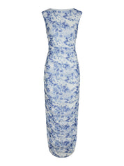 Corilina Long Mesh Dress – 145 LIGHT BLUE