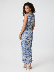Corilina Long Mesh Dress – 145 LIGHT BLUE