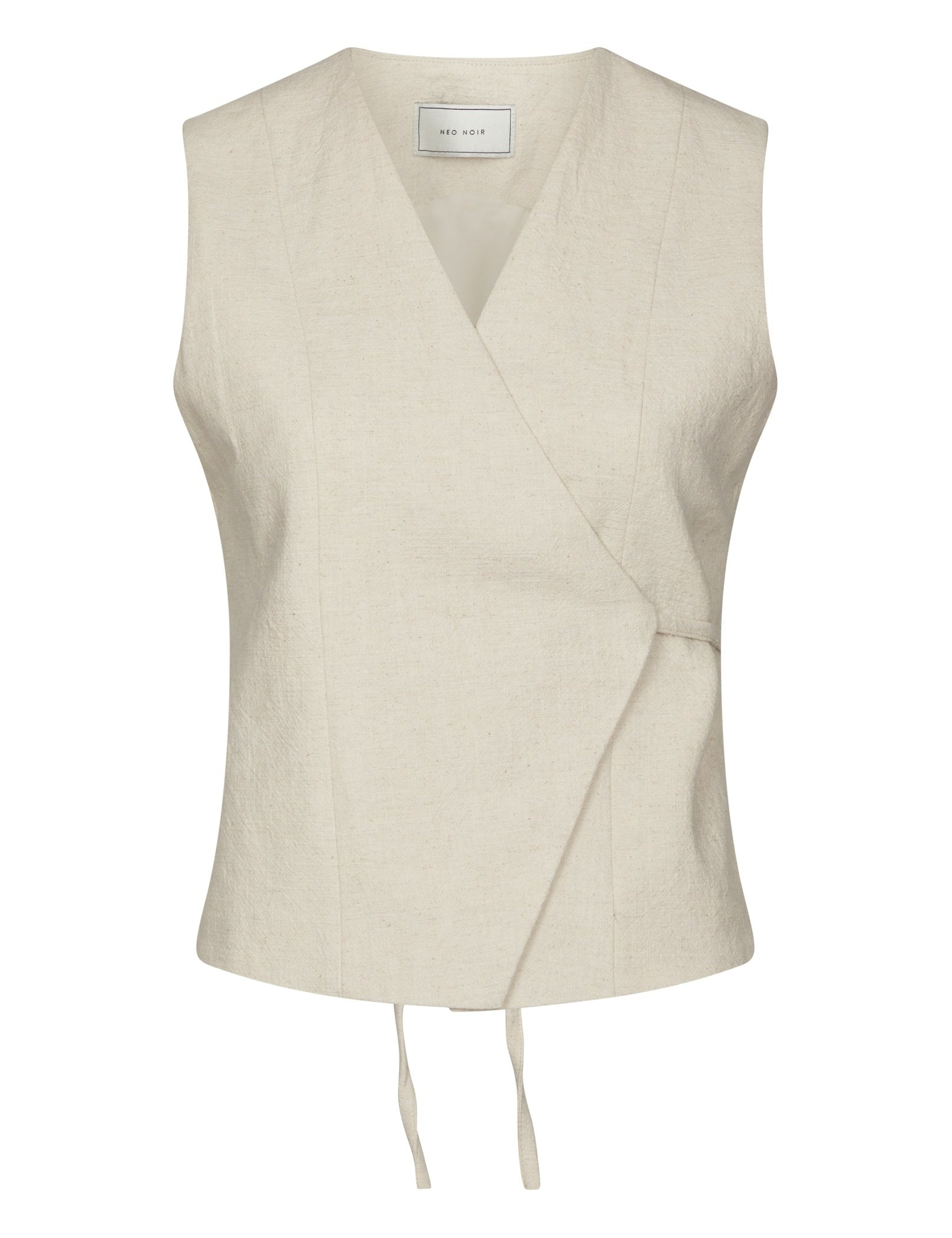 Samara Ramie Waistcoat – 815 NATURAL