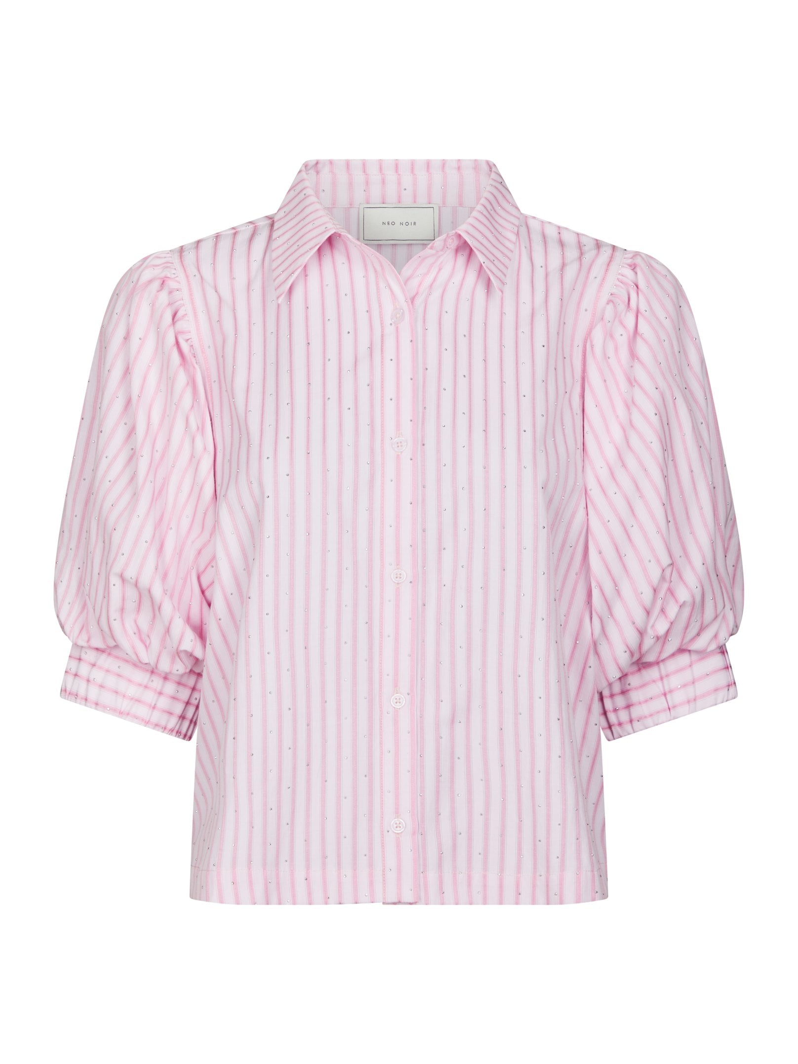 ETTA SOFT STRIPE STONE SHIRT 754 LIGHT PINK