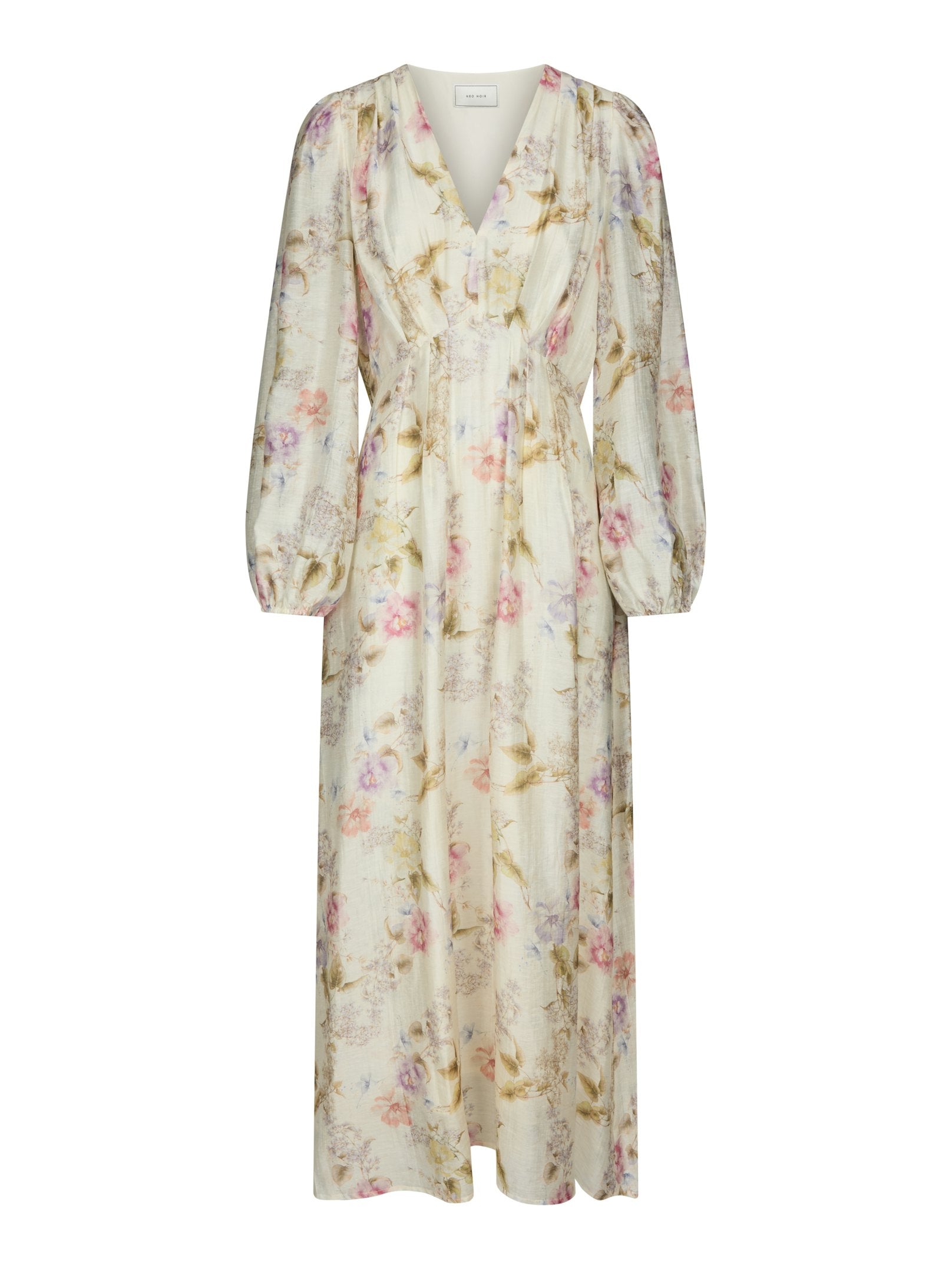 SILFI VINTAGE FLOWER DRESS 121 OFFWHITE