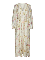 SILFI VINTAGE FLOWER DRESS 121 OFFWHITE
