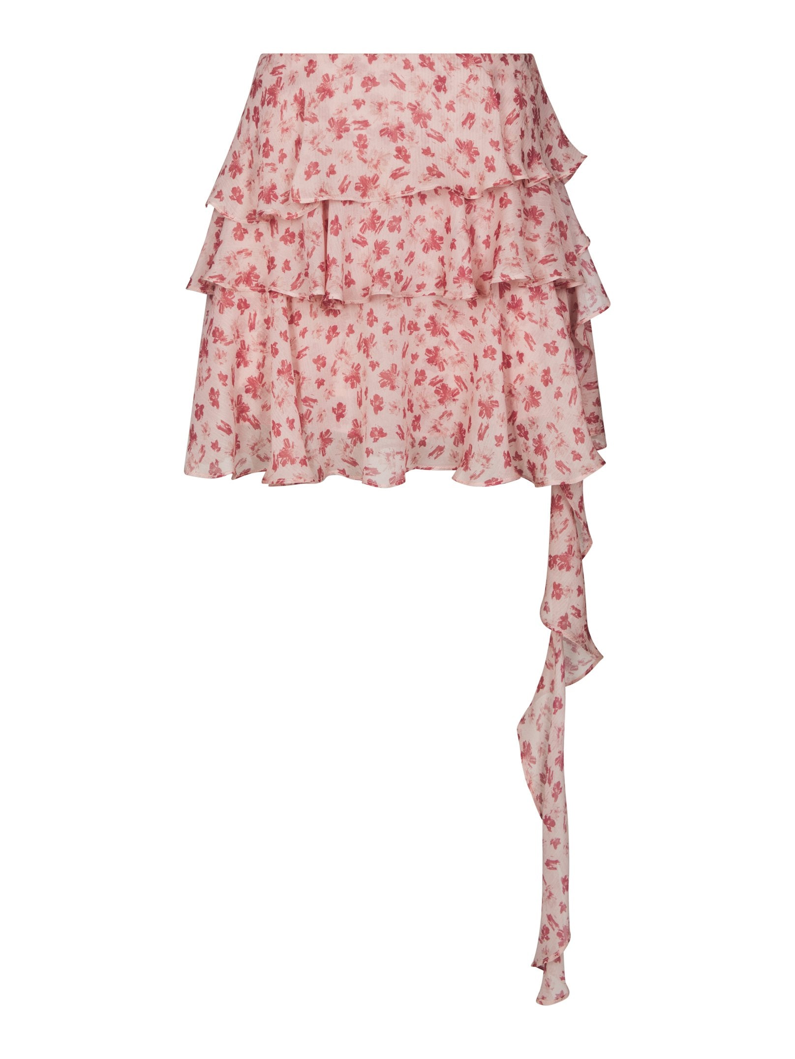 GINLA FLOWER SKIRT 630 DUSTY ROSE
