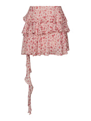 GINLA FLOWER SKIRT 630 DUSTY ROSE