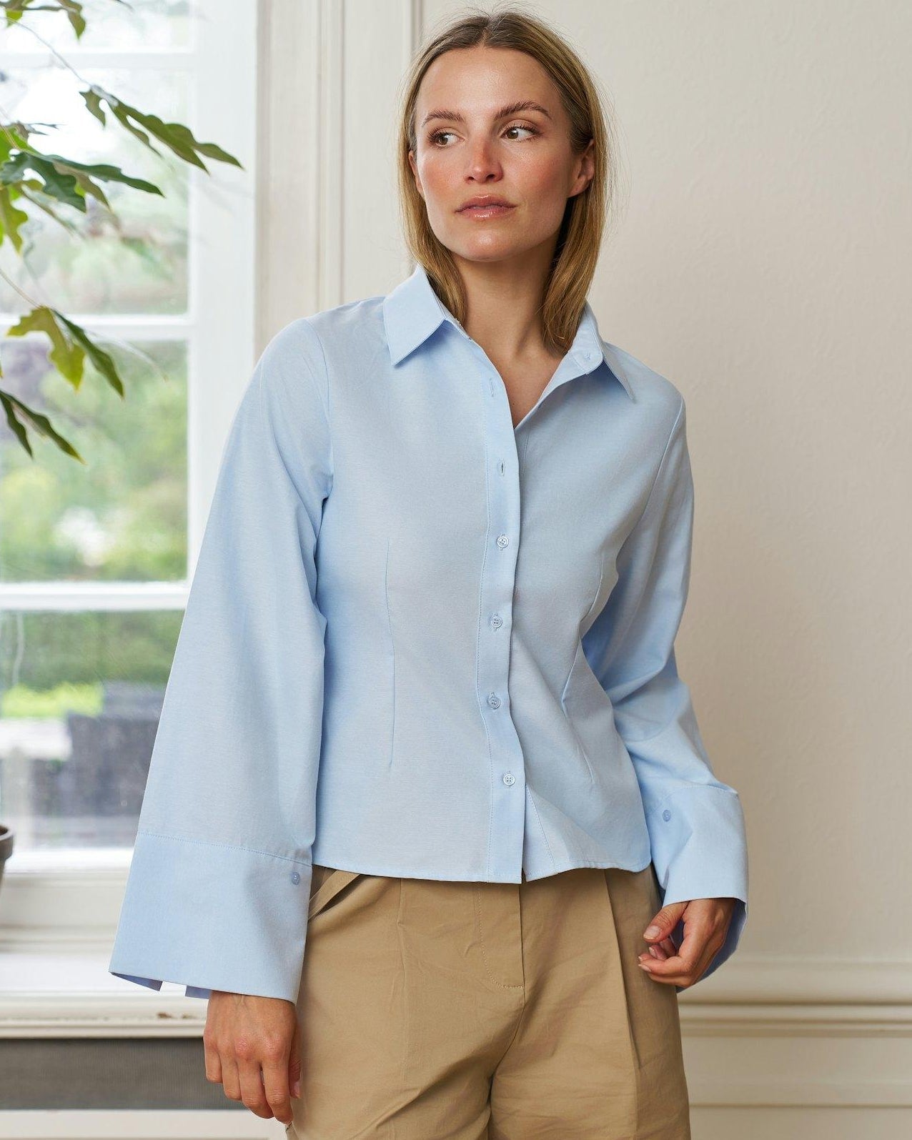 Rosa Oxford Shirt - 145 LIGHT BLUE